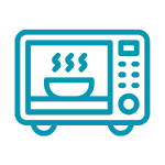 Microwave safe icon